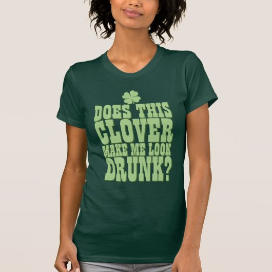 Funny St Patricks Day Drink T-shirt (Voorkant)