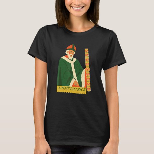 Funny St Patricks Day Drink T-shirt (Voorkant)