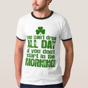 Funny St Patrick's Day Drink T-shirt