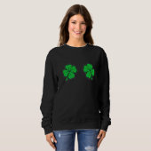 Funny St Patrick's Day for Women and Couples Trui (Voorkant volledig)