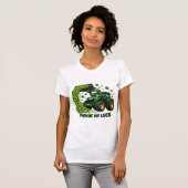Funny St. Patrick's Day funny Tractor T-shirt (Voorkant volledig)