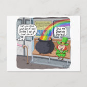 Funny St. Patrick's Day Gift of Kaart - Leprechaun (Voorkant)