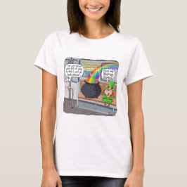 Funny St. Patrick's Day Gift of Kaart - Leprechaun T-shirt