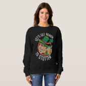 Funny St Patrick's Day Gnome Lets Get Ready 1 Trui (Voorkant volledig)