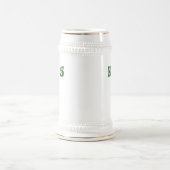 Funny St Patricks Day Green Shamrock Beer Stein Bierpul (Center)