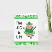 Funny St. Patrick's Day Greeting Kaart (Voorkant)