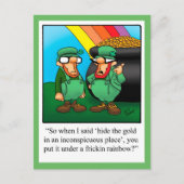Funny St. Patrick's Day Humor Briefkaart (Voorkant)