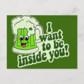 Funny St Patricks Day Irish Briefkaart (Voorkant)