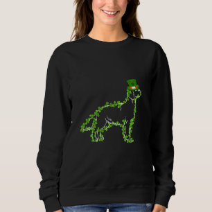 Funny St Patrick's Day Irish Golden Retriever with Trui