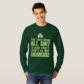 Funny St Patrick's Day Irish T-shirt (Voorkant volledig)