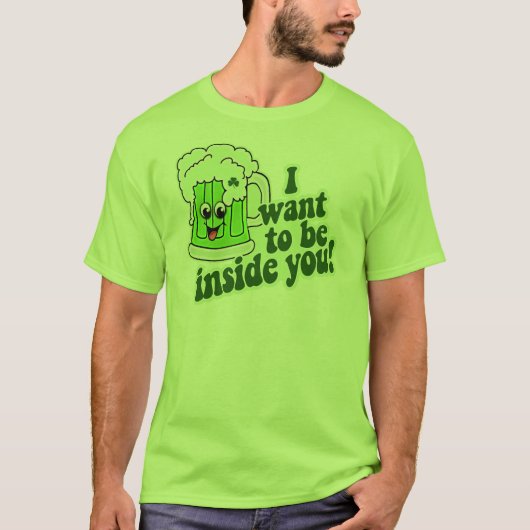Funny St Patricks Day Irish T-shirt (Voorkant)