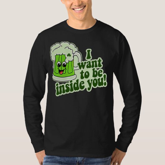 Funny St Patricks Day Irish T-shirt (Voorkant)