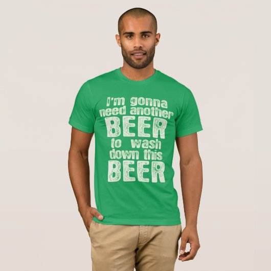 Funny St Patricks Day Irish T-shirt (Voorkant volledig)