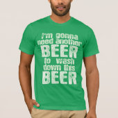 Funny St Patricks Day Irish T-shirt (Voorkant)