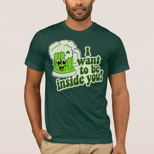 Funny St Patricks Day Irish T-shirt (Voorkant)