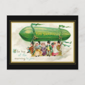 Funny St Patrick's Day Irish Top of the Morning Briefkaart (Voorkant)