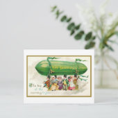 Funny St Patricks Day Irish Top of the Morning Briefkaart (Staand voorkant)