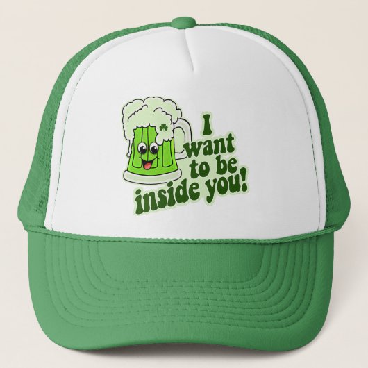 Funny St Patricks Day Irish Trucker Pet (Voorkant)
