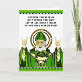 Funny St. Patrick's Day Kaart (Voorkant)
