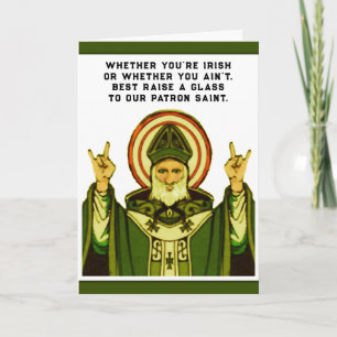 Funny St. Patrick's Day Kaart