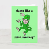 Funny St Patricks Day Kaart (Voorkant)