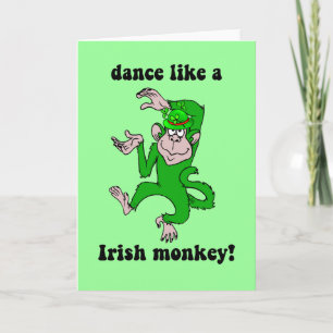 Funny St Patricks Day Kaart