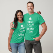 Funny St. Patrick's Day Keep Calm T Shirt (Unisex)