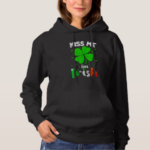 Funny St Patrick's Day Kiss Ik ben Iers Hoodie