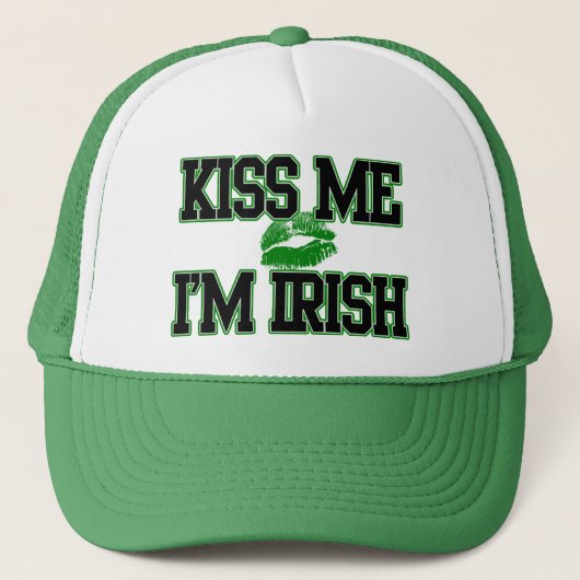 Funny St. Patricks Day, Kiss me Ik ben Iers Pet (Voorkant)