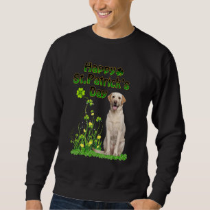 Funny St Patricks Day Labrador Retriever Dog Cute Trui