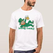 Funny St Patricks Day Leprechaun Shirt (Voorkant)