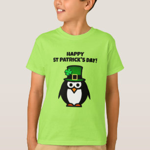 Funny St Patrick's Day leprechaun T Shirt voor kin
