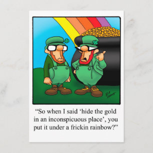 Funny St. Patrick's Day Party Uitnodigingen