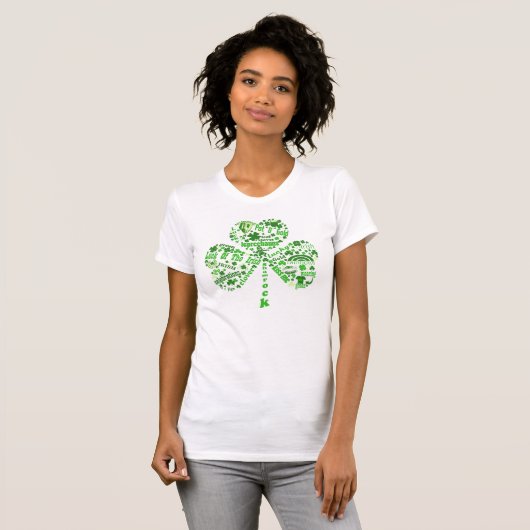 Funny St Patricks Day Quottes T-shirt (Voorkant volledig)