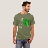 Funny St Patricks Day Shamrock Shirt (Voorkant volledig)