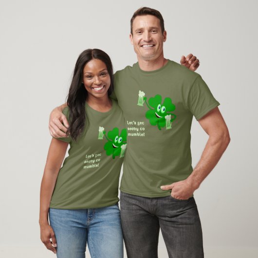 Funny St Patricks Day Shamrock Shirt (Unisex)