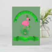 Funny St. Patrick's Day Shenanigans Invitation Kaart (Staand voorkant)