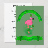 Funny St. Patrick's Day Shenanigans Invitation Kaart (Voorkant / Achterkant)
