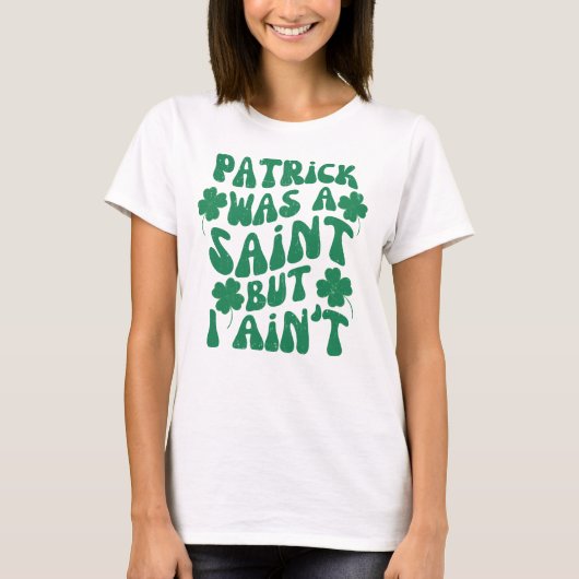 Funny St Patricks Day Shirt | Retro St. Patrick's (Voorkant)