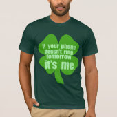 Funny St Patricks Day Shirten T-shirt (Voorkant)