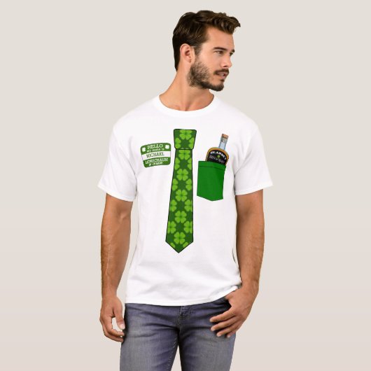 Funny St. Patrick's Day T-shirt (Voorkant volledig)