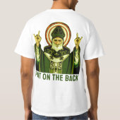 Funny St Patrick's Day T-shirt (Achterkant)