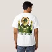 Funny St Patrick's Day T-shirt (Achterkant volledig)
