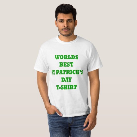 Funny St Patrick's day T-shirt (Voorkant volledig)