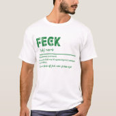 Funny St. Patrick's Day T-shirt (Voorkant)