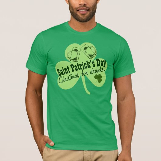 Funny St. Patrick's Day T-shirt (Voorkant)