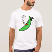 Funny St Patrick's Day T-shirts | Groene bananen (Voorkant)