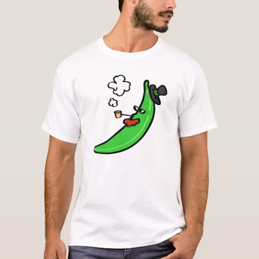 Funny St Patrick's Day T-shirts | Groene bananen (Voorkant)