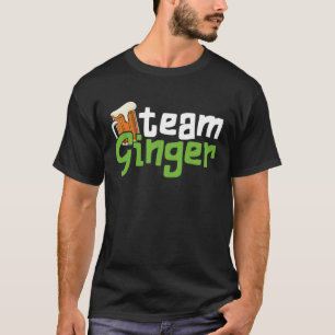 Funny St. Patrick's Day Team Ginger Drink Gift T-shirt