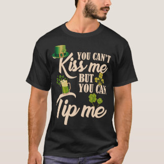 Funny St Patricks Day Waitress Bartender Ti T-shirt